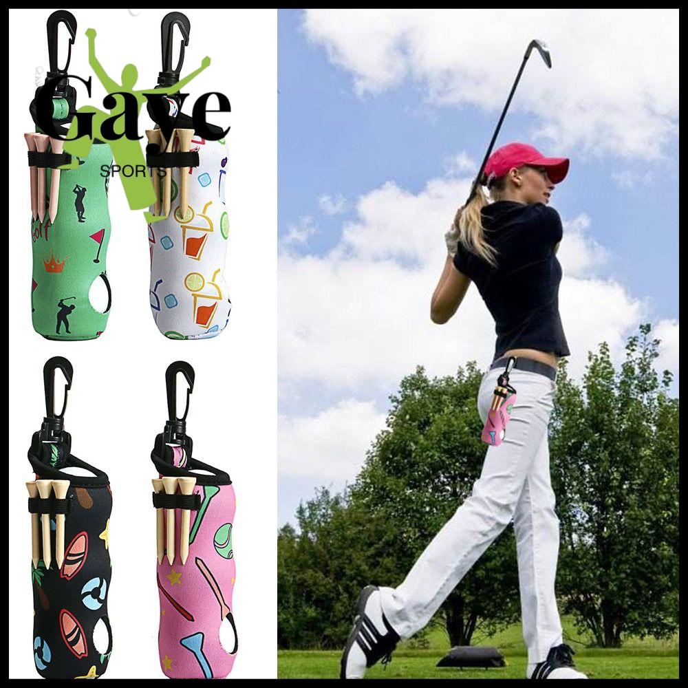 GS Mới Ví khóa xoay Túi đeo hông Túi đựng bóng golf Túi đeo hông nhỏ chơi gôn Giá đỡ chữ t Túi đựng bóng Câu lạc bộ