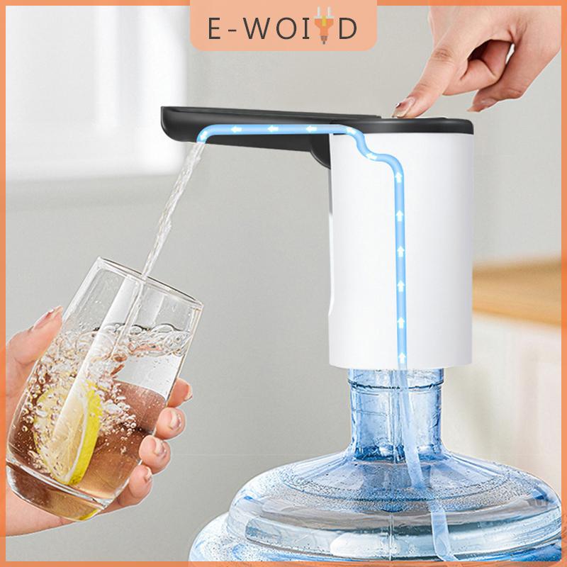 YUYIN4 เครื่องจ่ายน้ำดื่มแบบพับได้ชนิด C เครื่องจ่ายน้ำไฟฟ้าเครื่องจ่ายเครื่องดื่มอัตโนมัติขวดปั๊มน้ำเดินทาง ราคา 124 บาท*ส่งฟรี