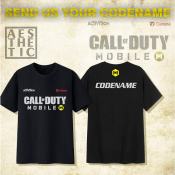 Call of Duty Mobile Codm Printed Shirt with Ign 100 cotton t shirt