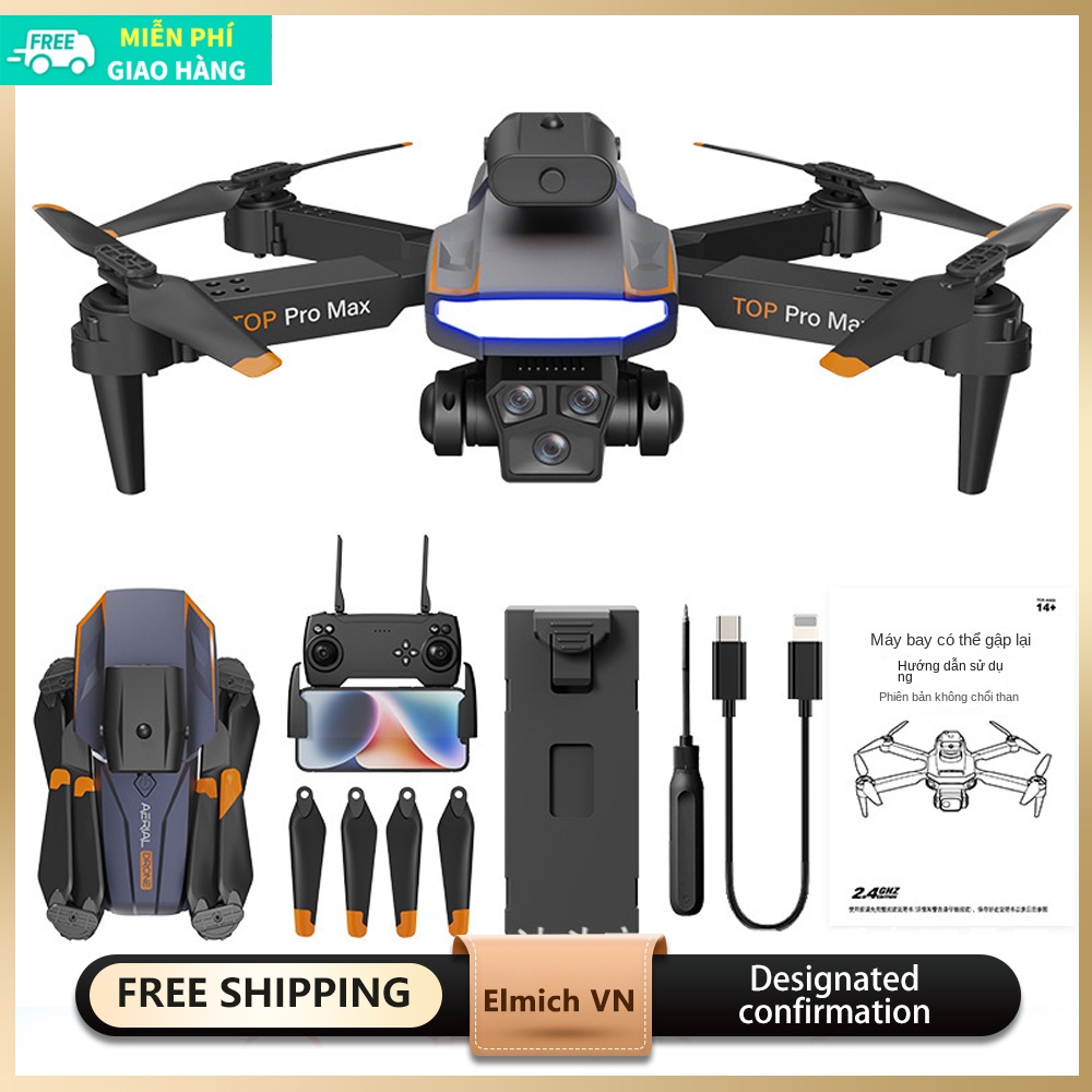 Máy Bay Không Người Lái Chụp Ảnh Trên Không Mới P18 Không Chổi Than Dòng Điện Điều Chỉnh Camera Kép 