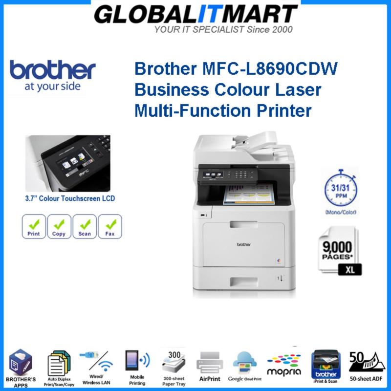 Brother Printer MFC-L8690CDW Business Colour Laser Multi-Function Printer Singapore