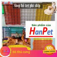 Hanpet - Sàn nhựa vàng lót chuồng Tấm lót sàn ( loại dày nặng 14kg) tấm nhựa lót sàn chó mèo- HP11021TC