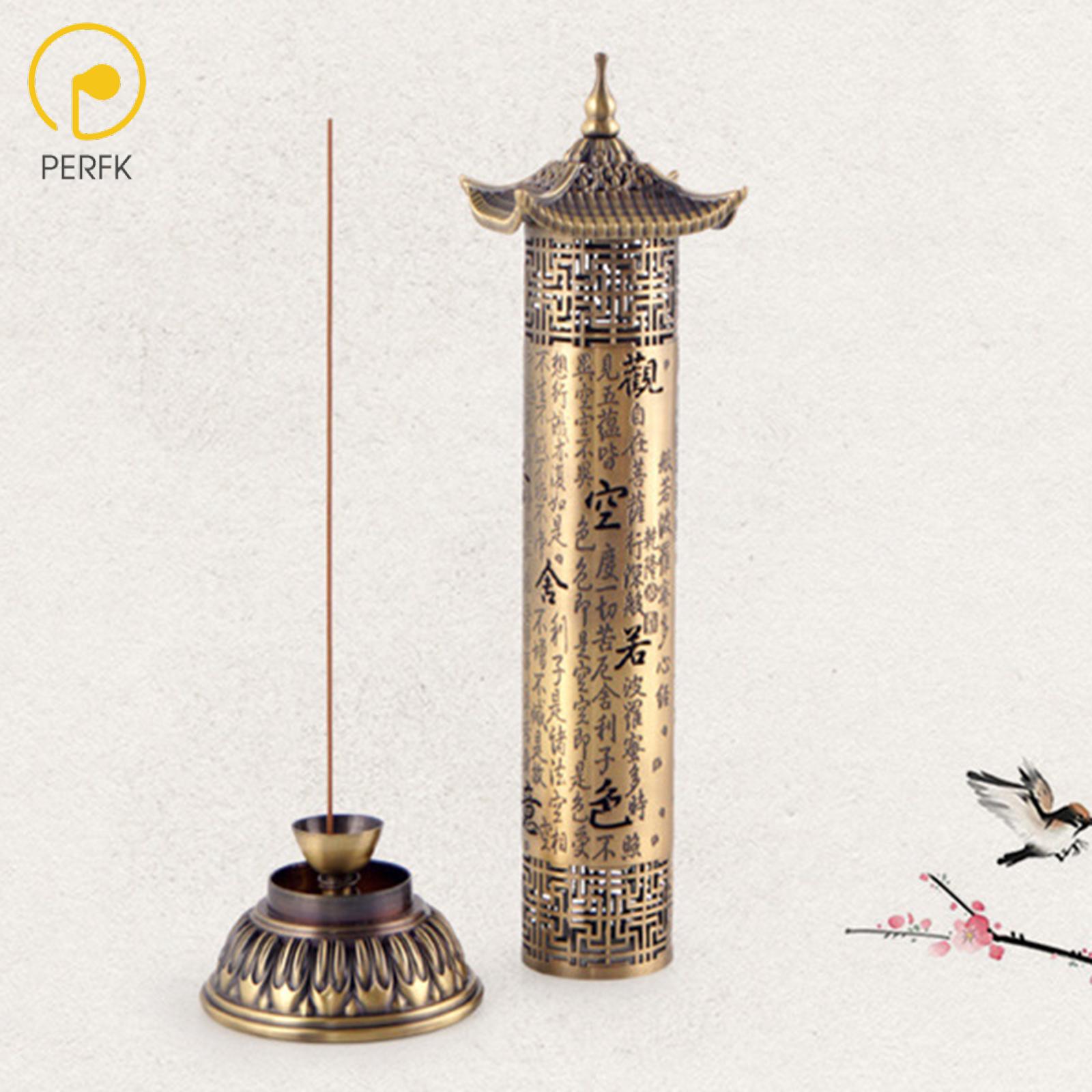 Perfk Incense Burner Ash Holder Crafts Zen Culture Collectible Incense Holder for Stick Incense Censer for Desktop Office ราคา 16,864 บาท*ส่งฟรี