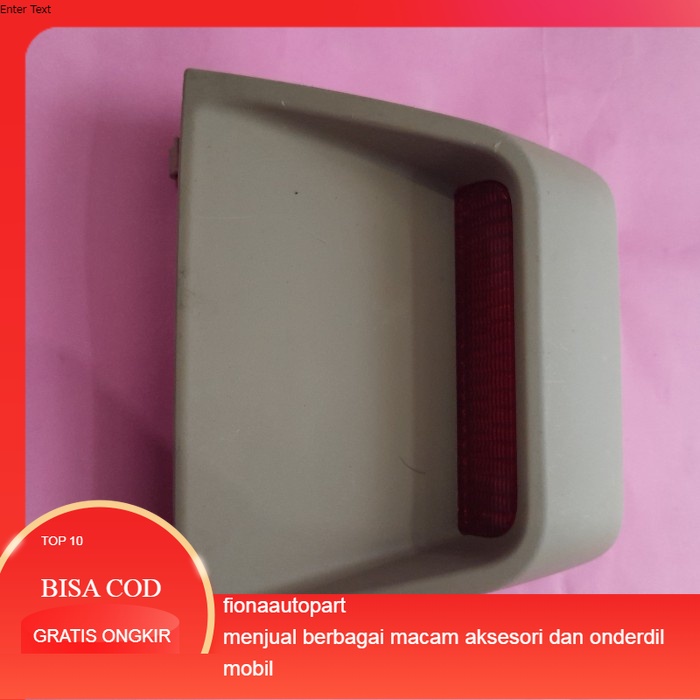 lampu spoiler belakang toyota vios original kode asli kode part Harga 235,000 rupiah*Gratis Ongkir