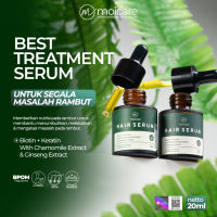 Special Bundle 2 PCS Moicare Hair Serum - Anti Hair Fall Treatment With Biotin Keratin Ginseng Chammomile Extract Mengatasi Rambut Kering & Rontok Mengkilaukan Menyuburkan Menghaluskan Rambut Perawatan Haircare