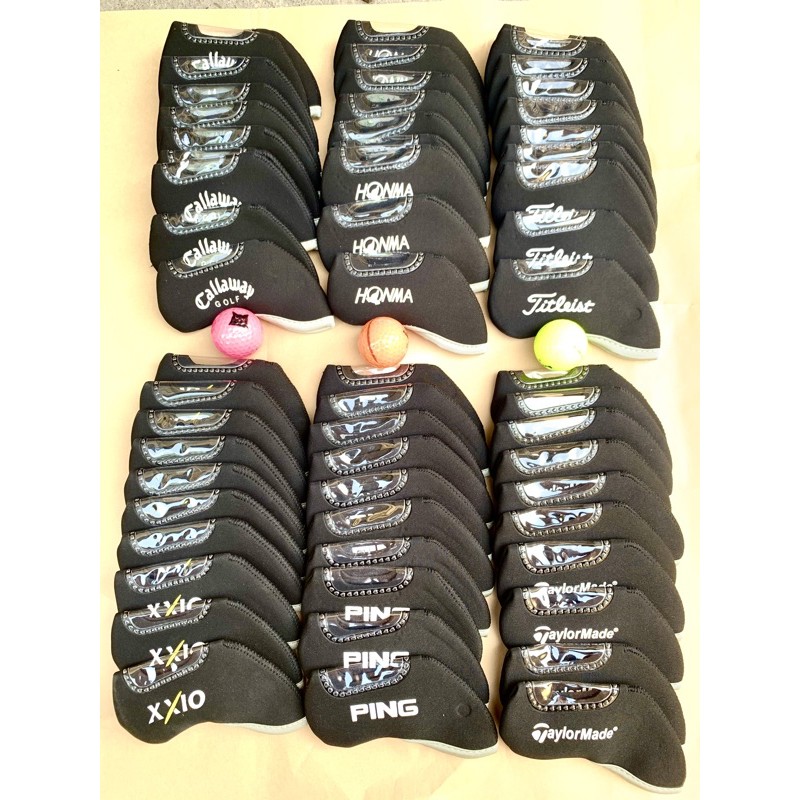 cover gậy golf - bọc đầu gậy sắt