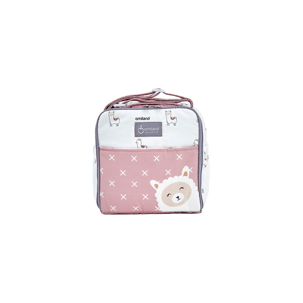 Omiland Tas Perlengkapan Bayi/Diaper Bag Ukuran Kecil/Small Alpaca Series - OB28201 OB28202 OB28203 OB28204 OB28205