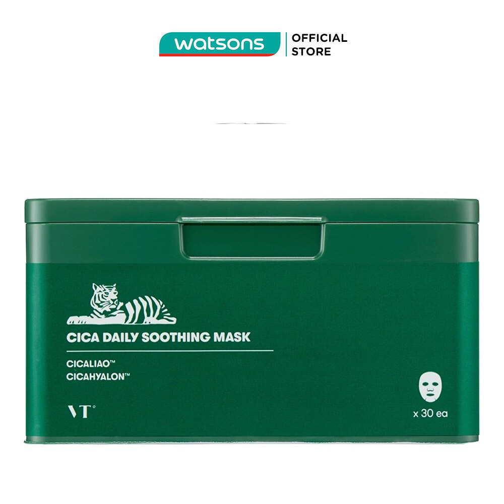 Mặt Nạ Dưỡng Da VT Cica Daily Soothing Mask 30 Miếng/ 350g