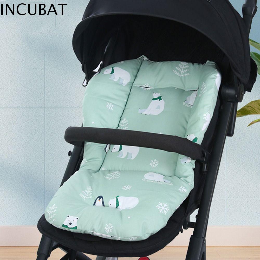 INCUBAT อุปกรณ์เสริมรถเข็นเด็ก เบาะรถเข็นเด็กทารก เบาะนั่งเด็ก ลายการ์ตูน ที่นอนรถเข็นเด็ก สากลสากลสากล เบาะรองนั่ง รถเข็นเด็กพรมรถ รถเข็นเก้าอี้สูง