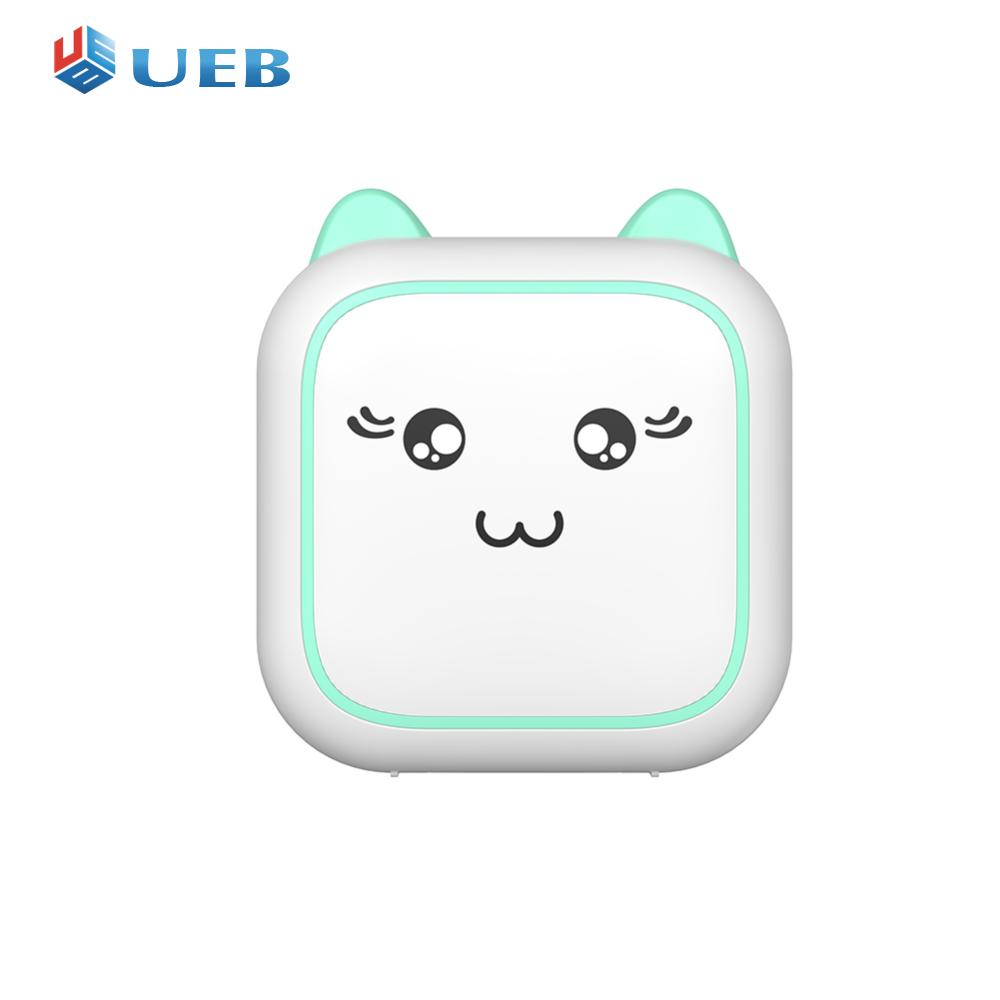 Photo Adhesive Labels Printer Thermal Printer Inkless Self-adhesive Label Printer Bluetooth-Compatible Stickers Maker ราคา 447 บาท*ส่งฟรี