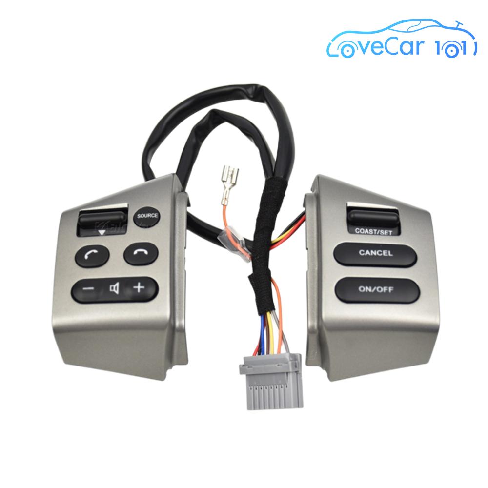 Steering Wheel Control Button 12V Steering Wheel Phone Control for Nissan Classic Sylphy 2005-2019 for Nissan Tiida 2005-2008 ราคา 1,120 บาท*ส่งฟรี