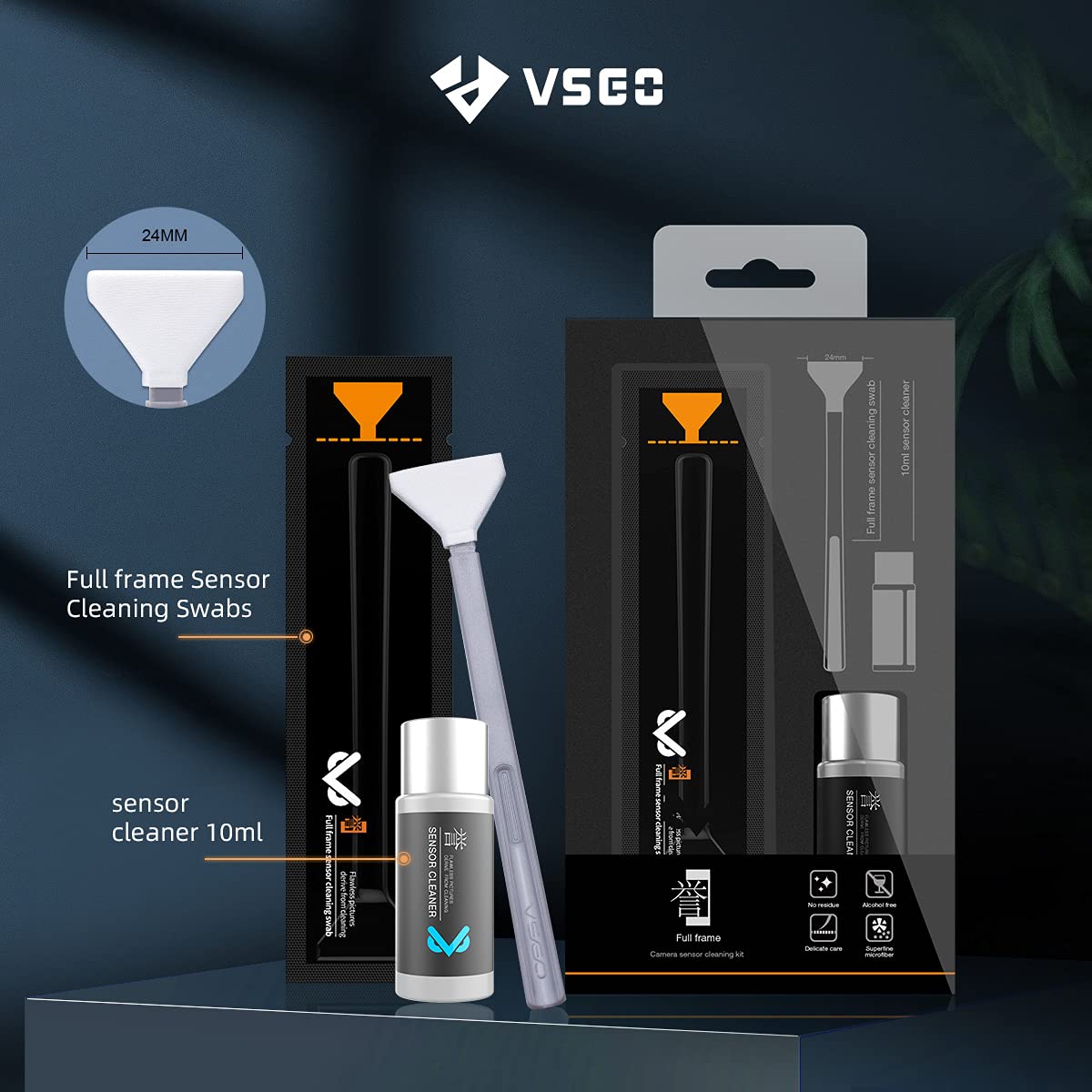 VSGO NEW Full-Frame Sensor Cleaning Kit VS