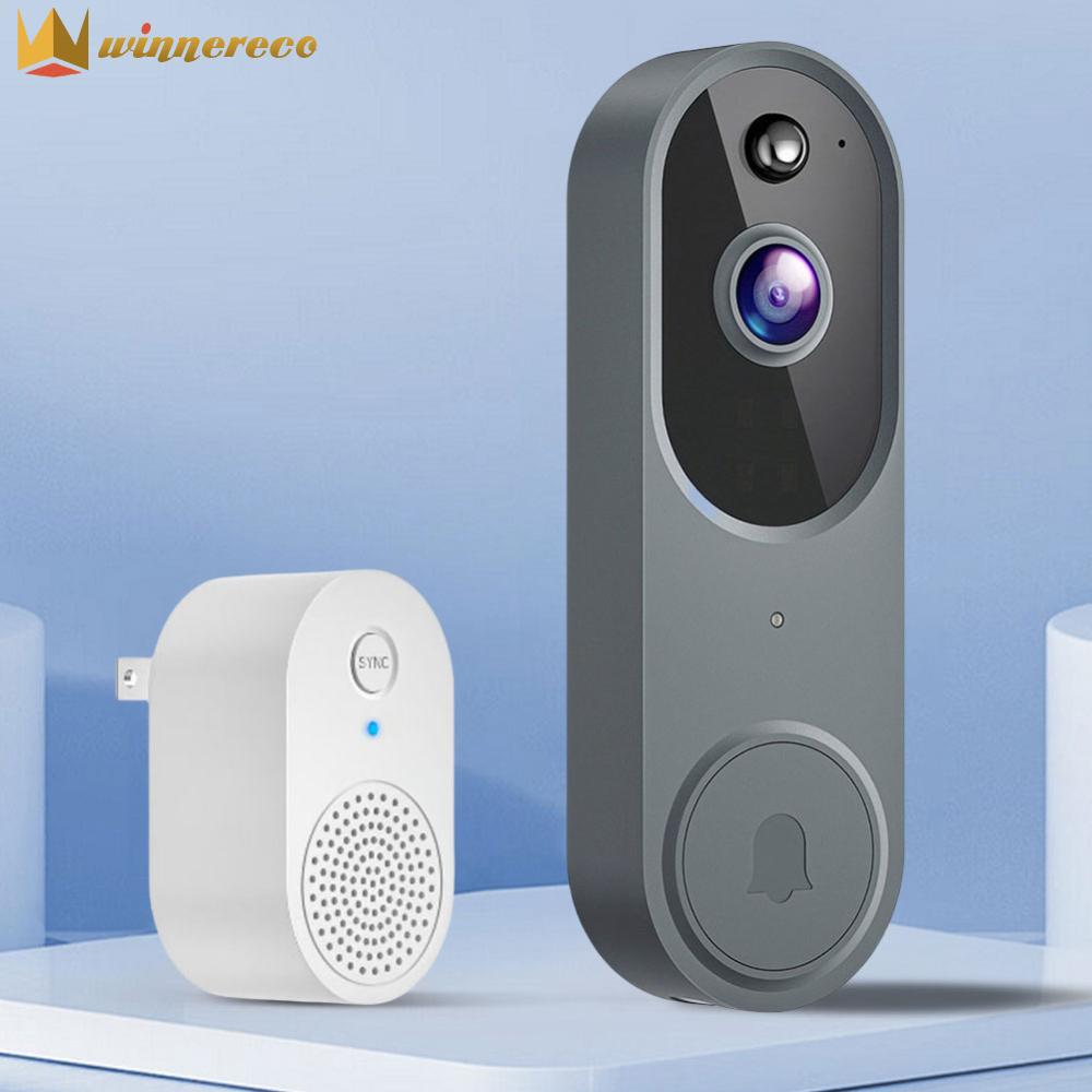 1080P Video Doorbell Camera Night Vision Wireless Video Doorbell Motion Detection for Home Office ราคา 1,407 บาท*ส่งฟรี