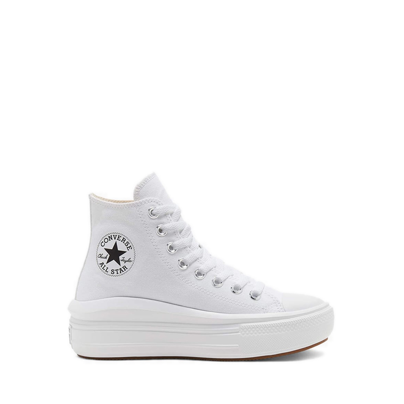 Discount on Converse  shoes - SKU: Converse Chuck Taylor All Star Move Platform Women's Sneakers - White/Natural Ivory/Black