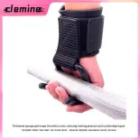 Clemine Móc trợ lực xà đơn hít xà, vòng đeo cổ tay thể thao, găng bảo vệ hỗ trợ tập deadlift với tạ đòn, móc trợ lực chống trượt khi tập gym
