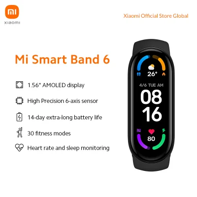 Xiaomi Mi Smart Band 6 Global Version[1 year warranty]