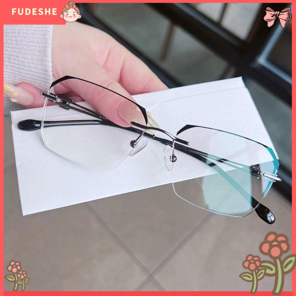 FUDESHE Bảo vệ mắt Kính Đọc Sách Chống ánh sáng xanh Kinh Doanh Chặn tia xanh Kính viễn thị Thoải mái Siêu nhẹ Kính mắt quang học Dành cho Nam Nữ
