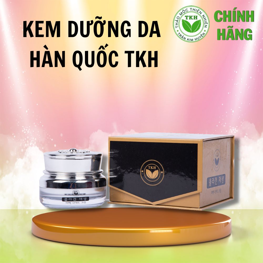 Kem dưỡng da Hàn Quốc Trần Kim Huyền, hỗ trợ giảm lão hóa, làm mờ thâm, căng mịn, tươi trẻ
