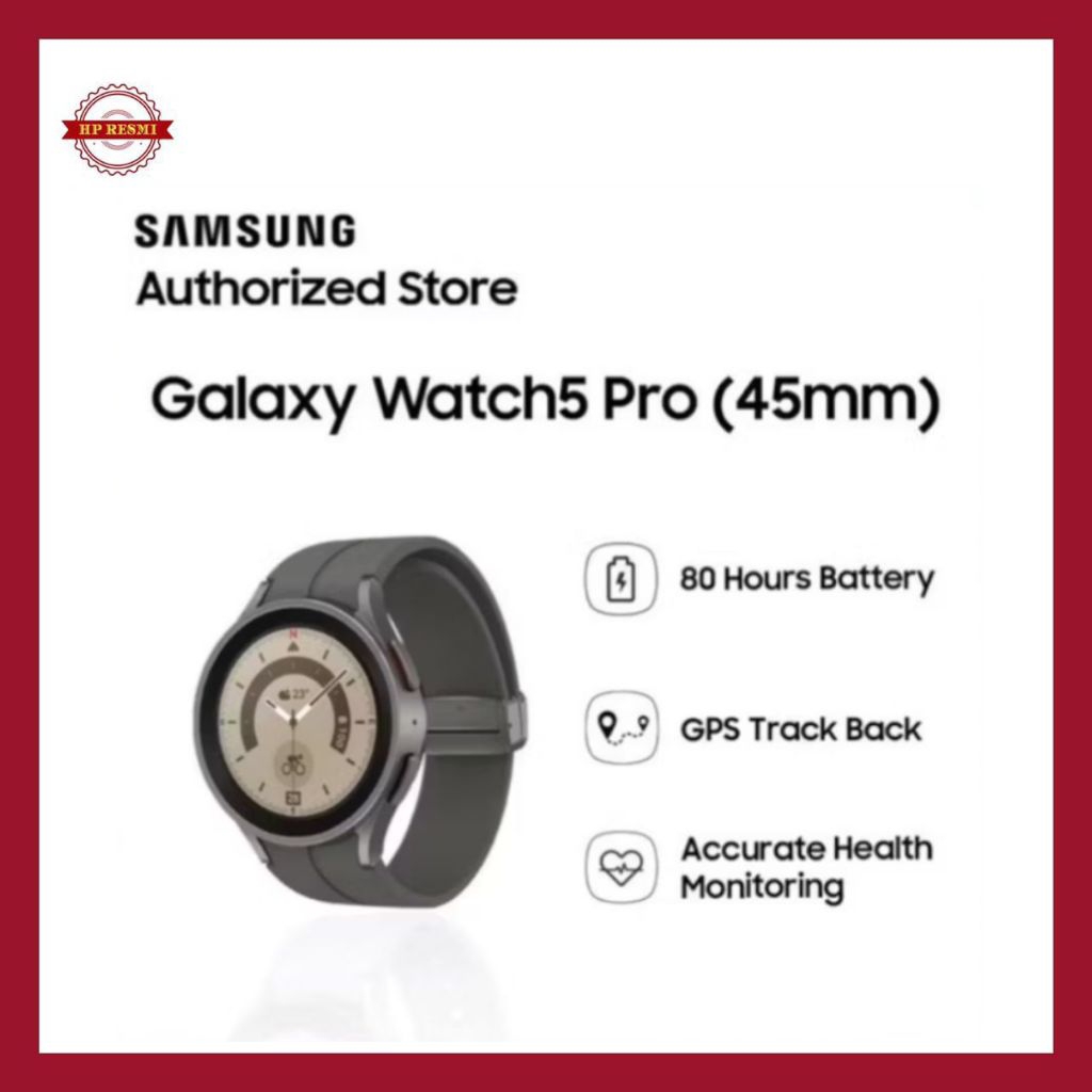 Samsung Galaxy watch 5pro 45mm Garansi Resmi Harga  6,099,000 Ringgit*Penghantaran Percuma