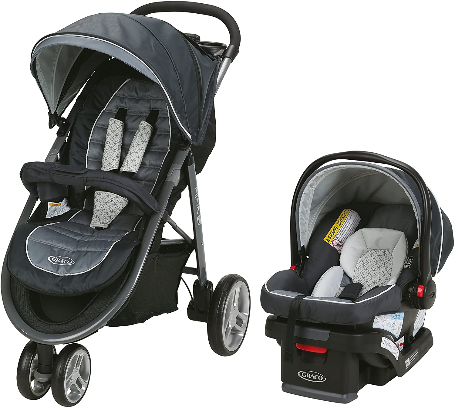 graco travel system green