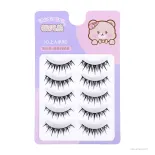 5 cặp lông mi băng mềm mềm cosplay lông mi dày hoàn toàn phù hợp để sử dụng hàng ngày DBS-VN