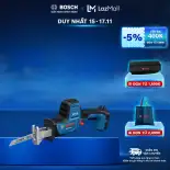 Máy Cưa Kiếm Pin Bosch GSA 18V-24 (SOLO)  Mạnh Mẽ & Cân Bằng Hoàn Hảo Cho Mọi Tác Vụ Cắt