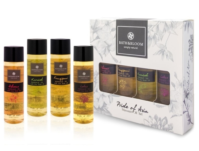 Buy Bath and Bloom Pride of Asia Massage Oil Set Singapore