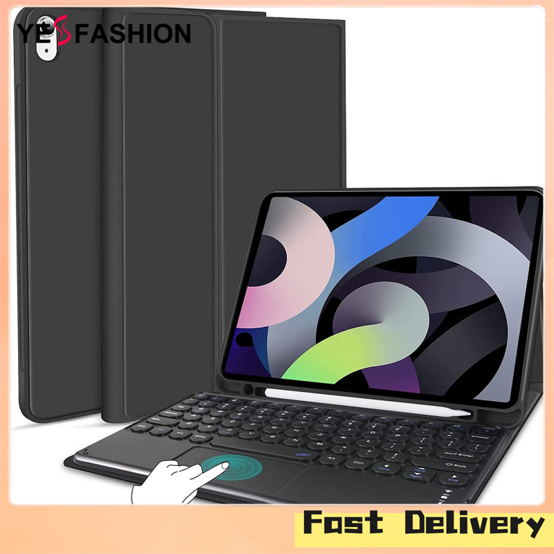 Yesfashion Store IN stock Wireless Detachable Tablet Keyboard Case Portable Tablet Keyboard Cover Compatible For IPad 10th Generation 10.9in 2022 ราคา 623 บาท*ส่งฟรี