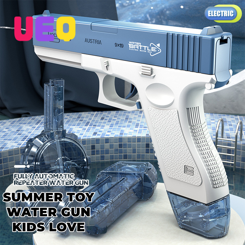 UEQ(พร้อมส่งจากไทย)ปืนฉีดน้ำเด็กสงกรานต์ (มี2สี) ปืนฉีดน้ำ ฤดูร้อนของเล่นแบบใหม่ 2025 ของเล่นพ่นน้ำสำหรับเด็ก รุ่น ราคา 69 บาท*ส่งฟรี