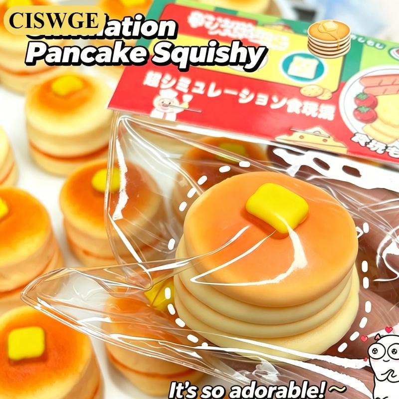 CISWGE Souffle แพนเค้กของเล่นแบบพกพาบรรเทาความเครียดสำหรับการเดินทางสำนักงานเด็กเล่นทุกวัน ราคา 52 บาท*ส่งฟรี