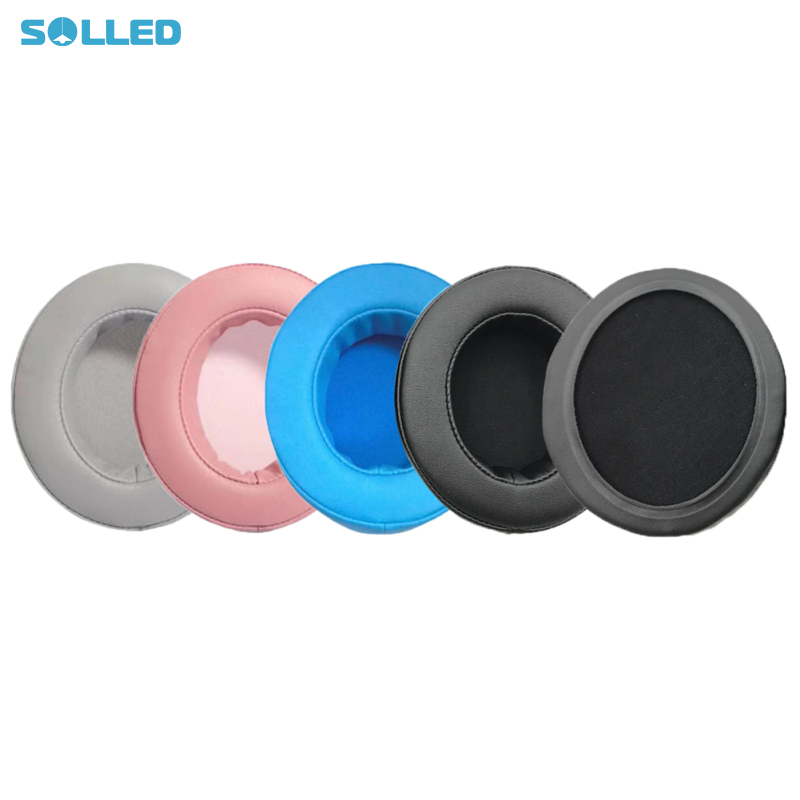 Replacement Headset EarPads Cushions Earmuff Cover Sponge Ear Pads Compatible For RAZER KRAKEN X Headphones