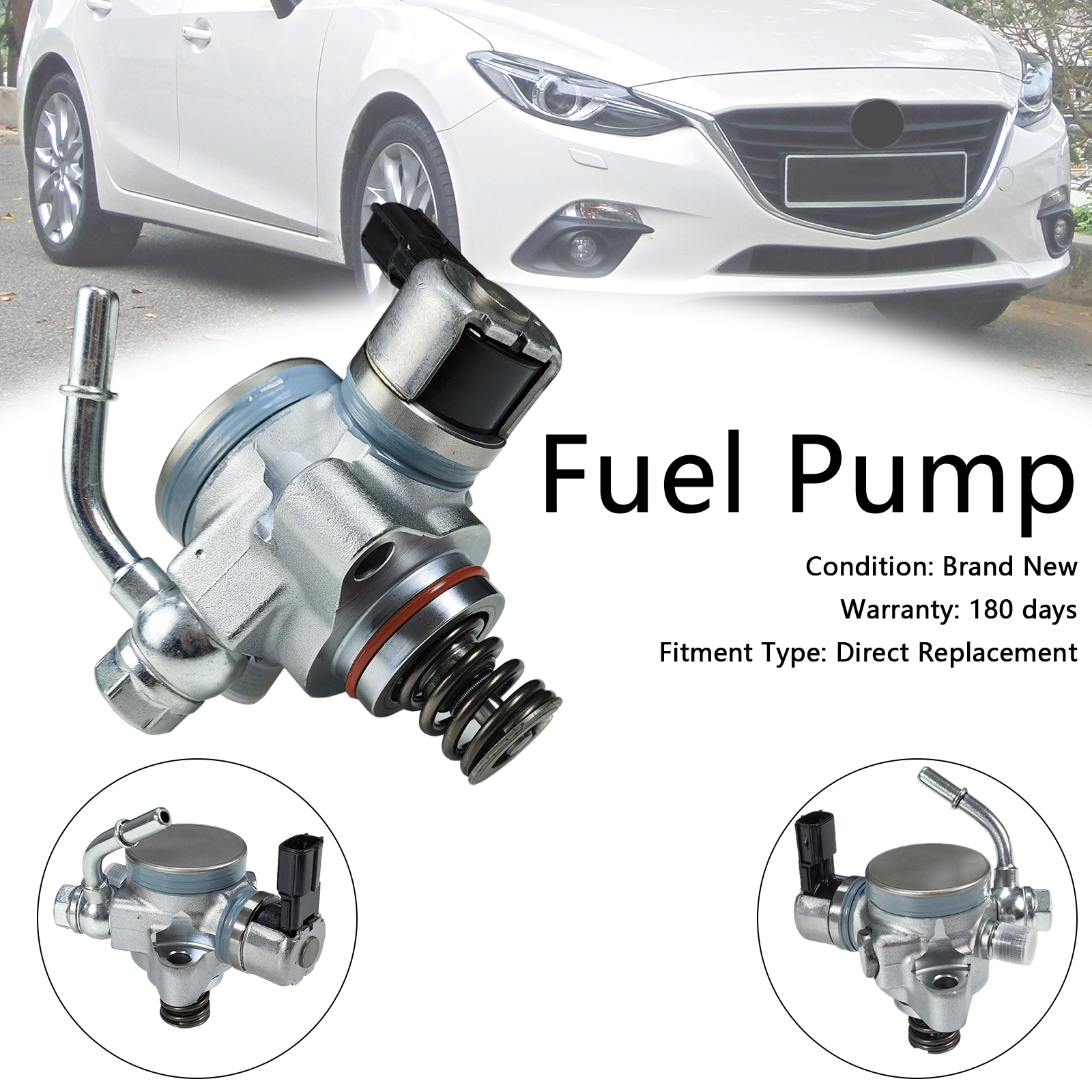 High Pressure Fuel Pump PE22-20-3F0 Fit Mazda 3 2014-2018 CX-3 2016-2018 2.0L ราคา 2,936 บาท*ส่งฟรี