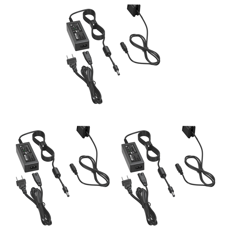 () 3X AC-PW20 NP-FW50 Dummy Battery AC Power Supply Adapter DC Coupler Kit Alpha A5100 A6500 A6400 A