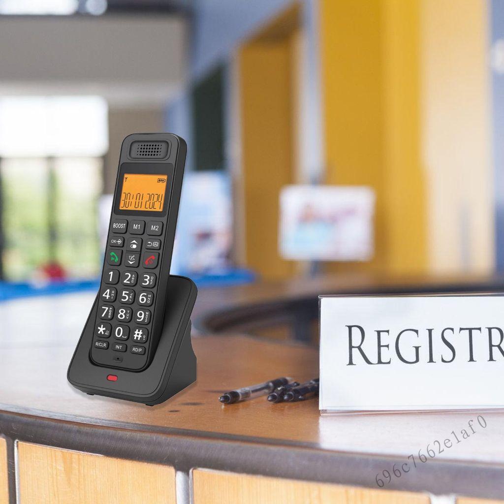 โทรศัพท์บ้านไร้สาย 2 เครื่องพร้อม Quick Dial ราคา 1,636 บาท*ส่งฟรี