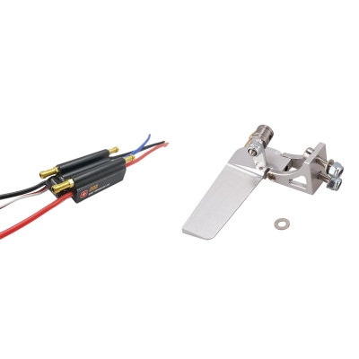 (ABRY) 1PC RC Boat Water Absorbing Rudder 52mm Steering Rudder & 1x Rc ...