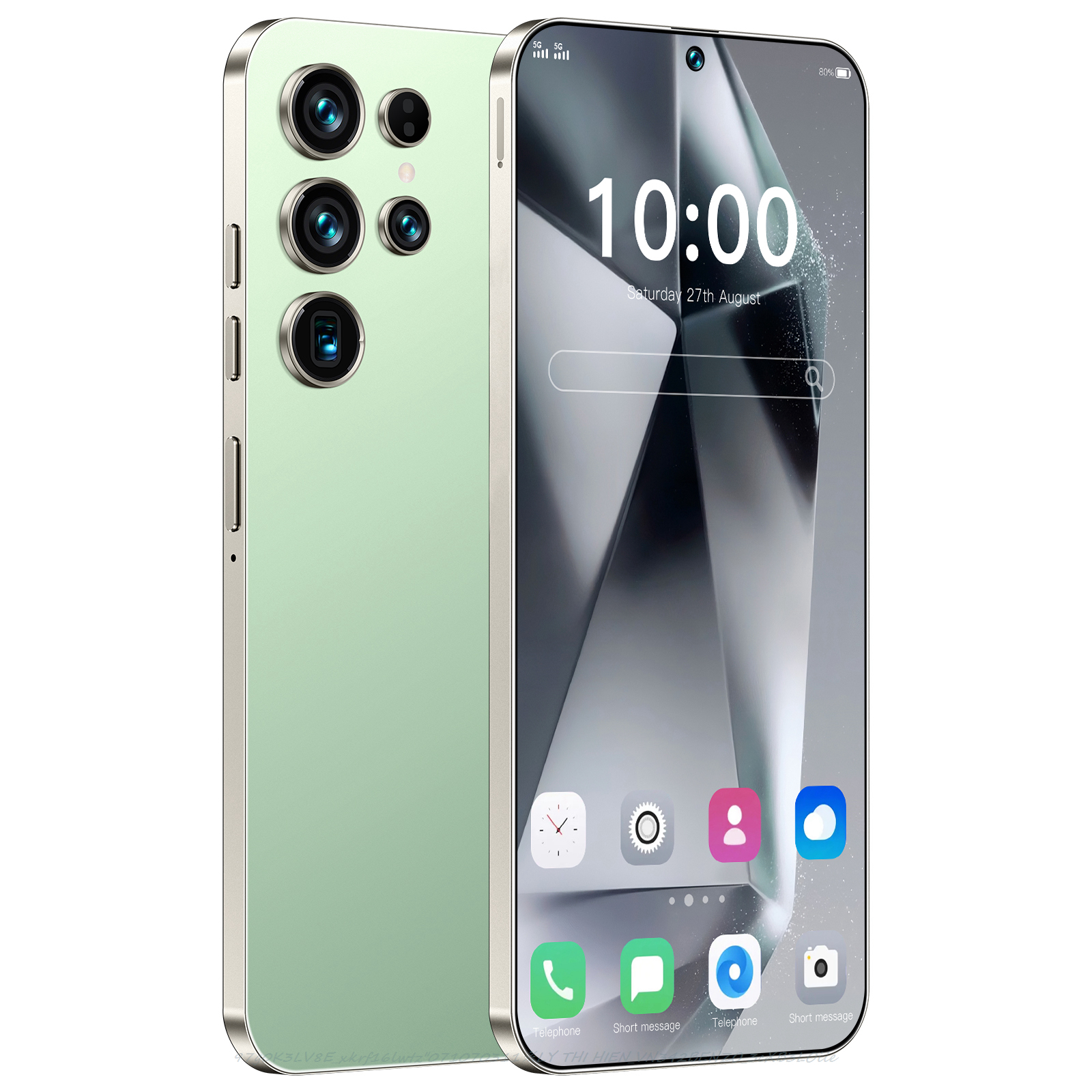 Cheapest price for HS FHD screen mobile phone 16 + 1TB memory dual SIM support gaming phone free warranty student cheap - 2