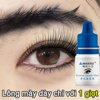 Serum Làm Lông Mày Dày thuốc mọc chân mày Tinh Chất Mọc Lông Mày 3ML Tinh Dầu Lông Mi Lông Mày Dài Nhanh thuốc kích mọc chân mày Tăng Mật Độ Lông Mày