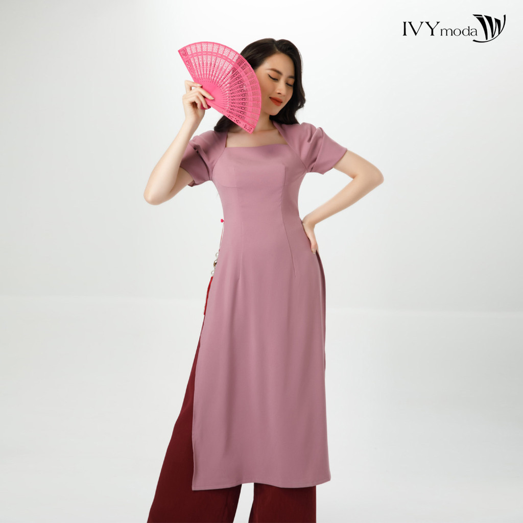 Áo dài Ý Châu IVY moda MS 86M6703