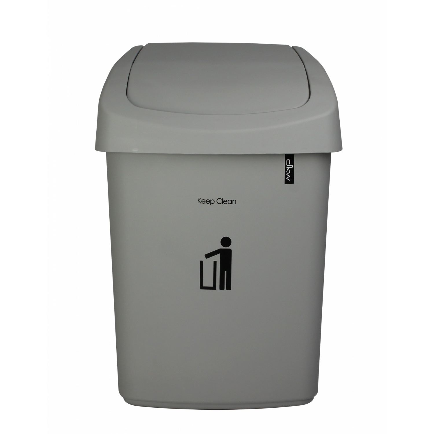 Global House DKW ถังขยะฝาสวิง 50 ลิตร 33.8x40.4x66ซม. รุ่น HH-206P สีเทาอ่อน รับประกันของเเท้! ราคา 546 บาท*ส่งฟรี