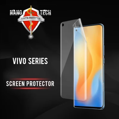 Nanotech VIVO Screen Protector Nex 3 Y50 X50 Pro Y19 Tempered Glass/Hydrogel Film