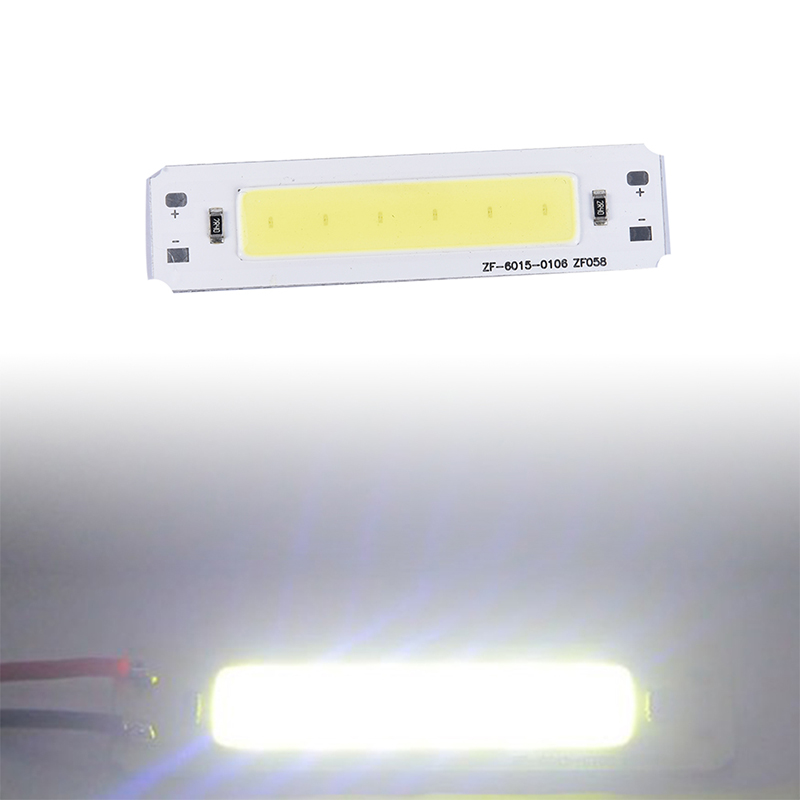 GUOUQNA Thanh chip COB 5V Nguồn sáng dải 2W cho đèn bàn USB tự làm đèn bảng