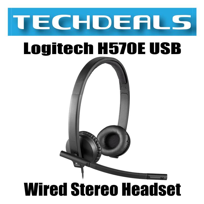 Logitech H570E USB Wired Stereo Headset Singapore