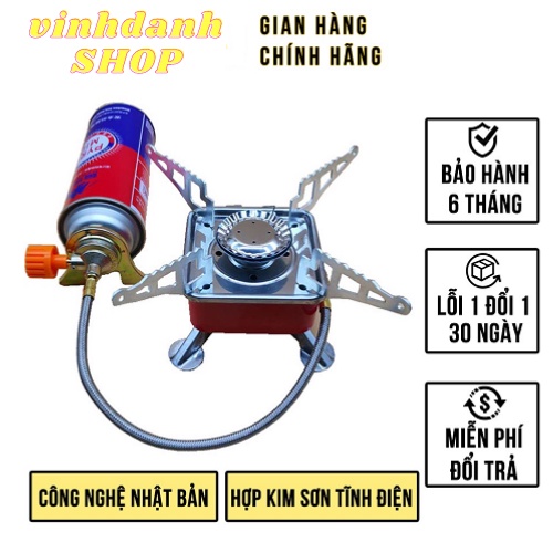 Bếp ga du lịch mini - dã ngoại gấp gọn đa năng tiện lợi