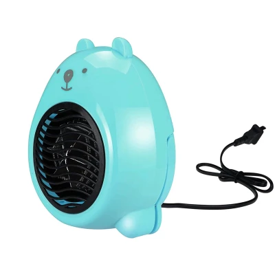 Home Heater Electric Portable Space Heater Fan Small Indoor Desktop Ceramic Heater,for Bedroom Indoor Warmer