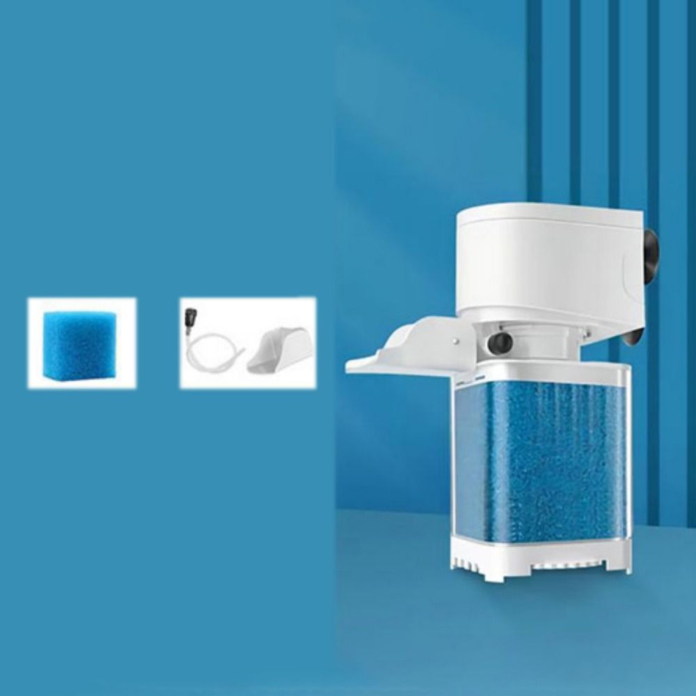 POXIA Tắt tiếng Bộ lọc chìm bể cá Có thể tháo rời Nhựa Lọc nước Bộ sưu tập phân cá Bộ lọc tích hợp Bộ lọc phân cá Cho bể cá - 3