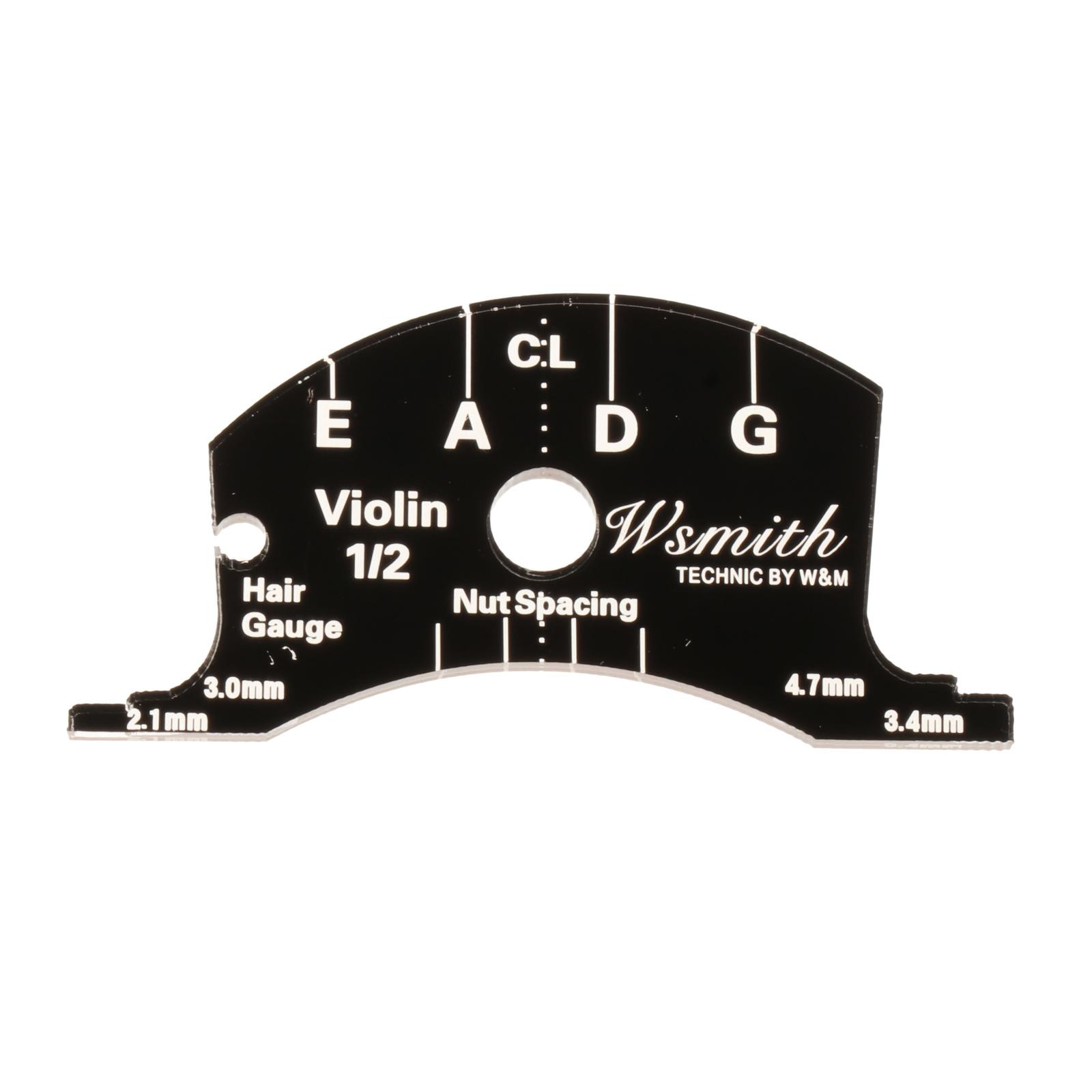 Violin Bridge Mold Template Reference Repair for 1/2 3/4 4/4 Size Violins