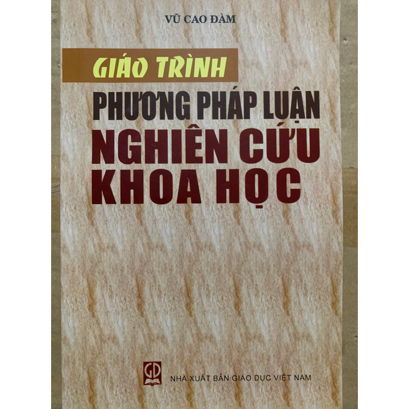 Sách - Giáo Trình Phương Pháp Luận Nghiên Cứu Khoa Học