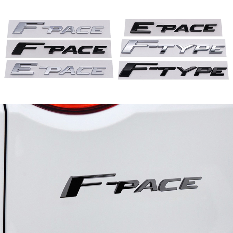 Car Sticker Fender Trunk Decal Emblem Automotive Tail Box Badge for F