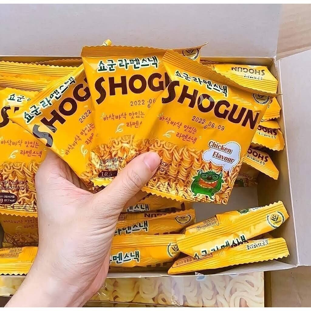 Mì tôm trẻ em, mì ăn liền SHOGUN Hàn Quốc đồ ăn vặt YoYo
