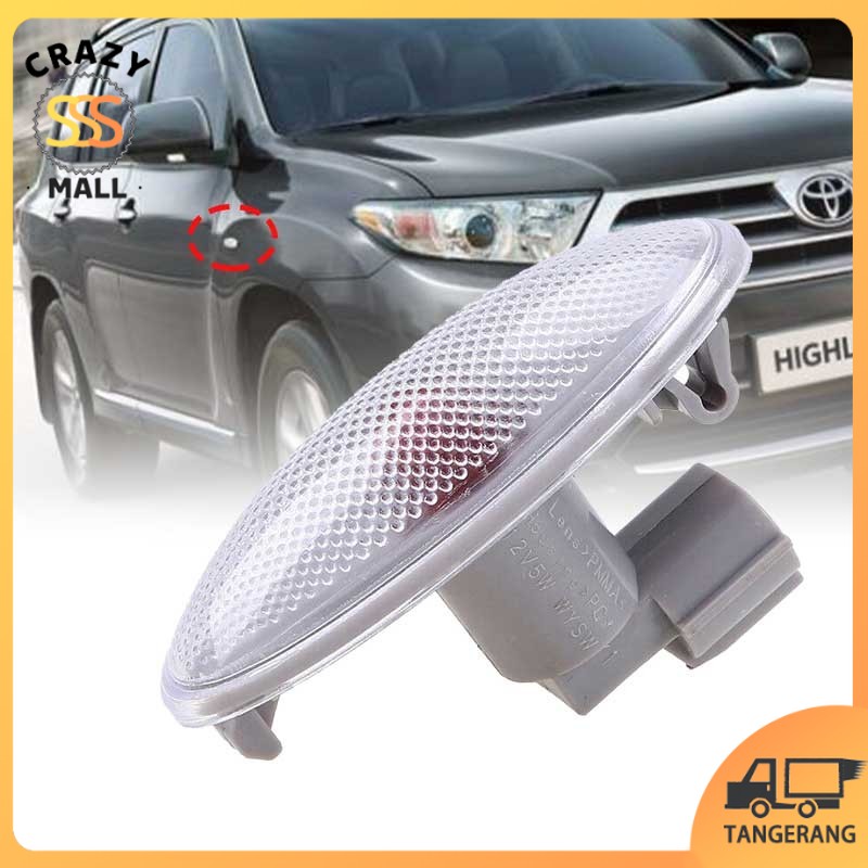 Set Lampu Sein Mobil Mitsuba Lampu Sinyal Fender 12V LED Untuk Toyota Revo Limo Etios Tahan Getar Bebas Kabut Plug Play Mudah Dipasang Harga 44,000 rupiah*Gratis Ongkir